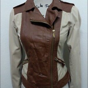 Brown/Tan Forever 21 jacket